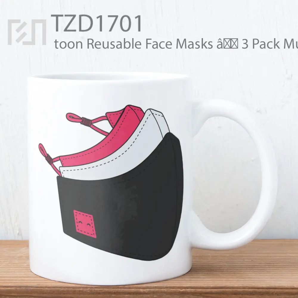 toon Reusable Face Masks â 3 Pack Mug